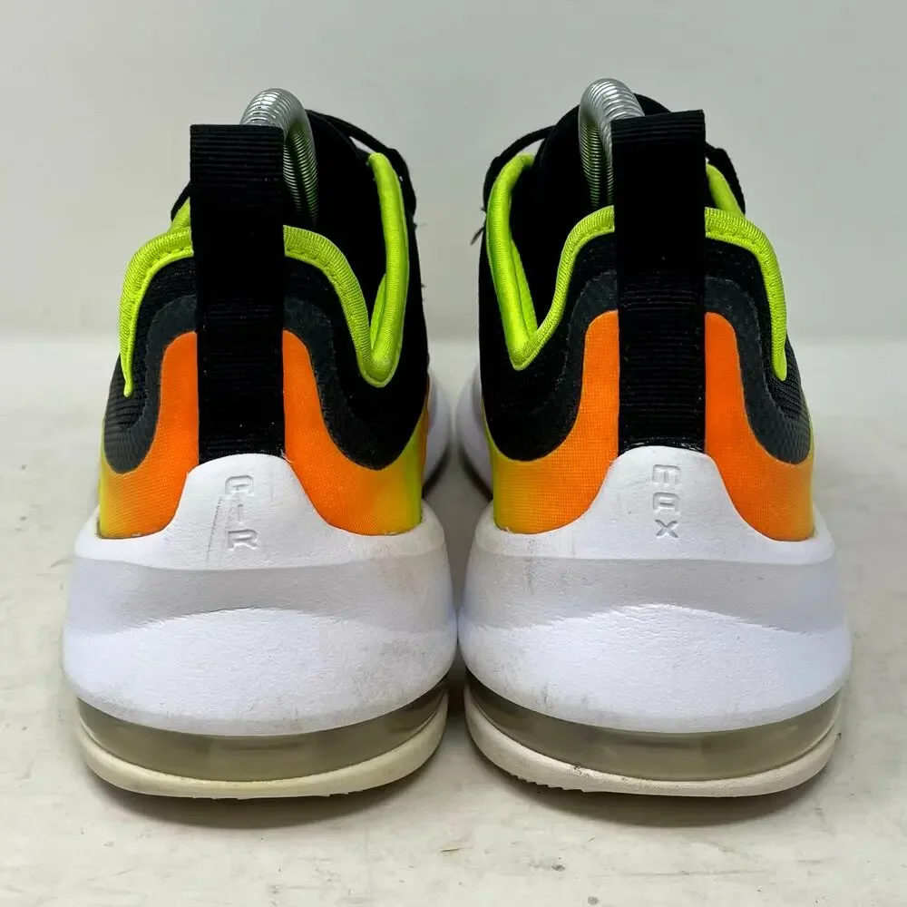 Nike Air Max Axis RF Black Orange Shoes Youth Boys Size 6Y